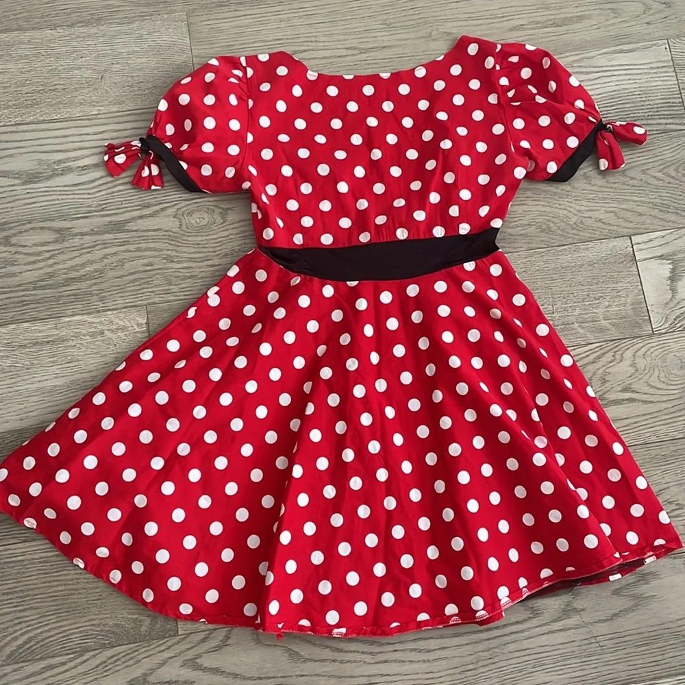 Minnie Mouse Costume Mini Dress - Picture 4 of 5